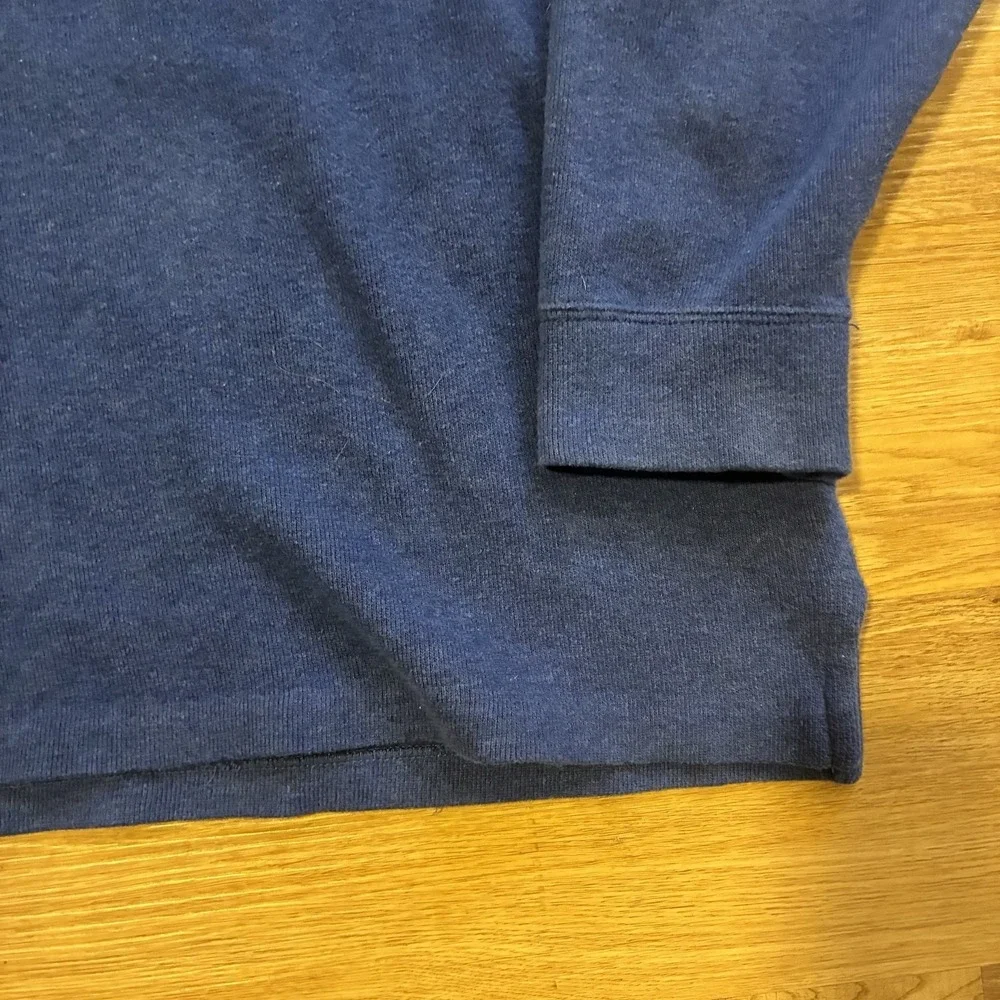 Polo Ralph Lauren Sweater Men's XL Tall Royal Blue 1/4 Zip Pullover Pony‎ Preppy